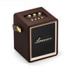 Lonzuer Action Wooden Portable Speaker with Handle Small Portable Bluetooth Speakers with 5000mAh Battery Speakers Bluetooth Wireless for Indoor Outdoor Campaign (Brown) view 1