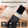 Wallet Finder Card, Wireless Rechargeable Thin Bluetooth Tracker, Item Finder Item Locator for Purse and Luggage, Compatible with Apple Find My App view 3