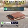 Wallet Finder Card, Wireless Rechargeable Thin Bluetooth Tracker, Item Finder Item Locator for Purse and Luggage, Compatible with Apple Find My App view 4