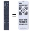 New Replace Remote Control for 2011 2012 2013 2014 Toyota Sienna Rear Entertainment Remote 86170-45070 view 1