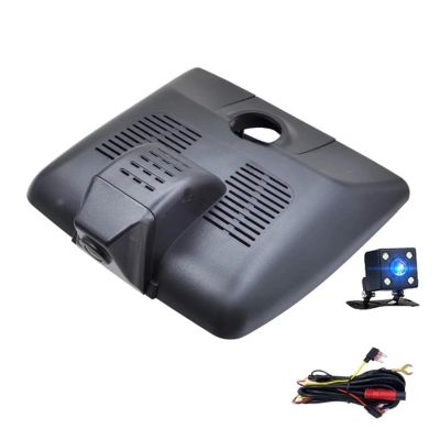 1080P Car Dvr Dash Cam Compatible for Honda Jazz GR9 Front and Rear Camera Compatible for Honda Fit 2019 2020 2021 2022 Driving Recorder(Black Two Acc,None1)