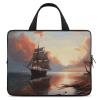 Laptop Case Sleeve 17inch Shockproof Laptop Case Sailboat Landscape Laptop Sleeve Carrying Case view 1