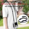 Mini 5 Pro Air 3S RC 2 Control PU Leather Lanyard Adjustable Neck Strap Belt for DJI Flip/Mini 4 3 Pro/Mavic 3 Pro/Mavic 3M/3T/3E/Air 3/2S/Matrice 4 Drone for DJI RC/RC2/RC Pro/RC Plus 1/2 Control view 3