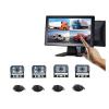 10.1 inch Touch Screen Car Bus Truck Monitor System Vehicle Camera 720P Night 4CH Video Recorder(E) view 1