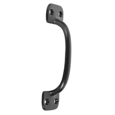 MERRYHAPY Sturdy Wooden Handles for Cabinets Black Vintage Style Door Pulls Comfortable to Hold for Kitchen Dresser Wardrobe