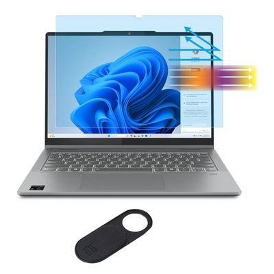 2 Pack Screen Protector for 2025 2024 ASUS ZenBook 14/ZenBook 14 OLED UX3402 UM3402 UP3404 UM3406 UX3407 UX5401 UX5400 UX5406, ZenBook 14 Pro Q415 Q425, Eyes Protection Blue Light Glare UV Filter