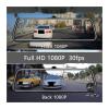 Car Dvr Mirror 10 Inch IPS 2.5D Touch Screen Stream Rearview Dash Cam Mirror Dual Car Camera Dashcam Drive Recorder 1080P(Two Lens 1080P-6M,NOEN) view 3