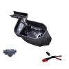 4K 2160P Dash Cam Dual Cameras Compatible for Renault Kadjar Car DVR Driving Recorder Dashcam Compatible for Nissan Rogue X-Trail(Black One Cam Acc,64G1) view 2