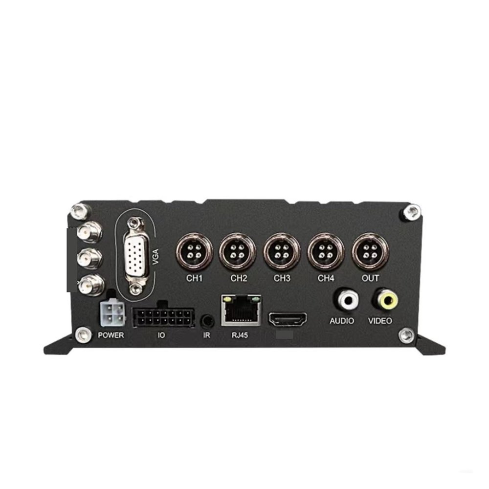 4 Channel Vehicle Mobile Dvr 9804 Car Black Box Driving Recorder Mdvr with Compatible for Truck Bus(with G-P-S 4-G and W-IFI)