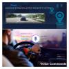4K&2K Dash Cam for Car 4K Mirror Camera Front Rear Video Recorder with Mount Voice Control Compatible for iOS/Compatible for Android App(Cable-128G) view 2