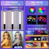 Led Light Stick, RGB LED Tube Light Stick RGB Tube Light RGB Light Bar with 3000K 6500K Adjustable Brightness for Vlog Video Recording Portrait Product Photography Live Streaming view 3