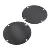 Cnthan7 Pair Motorcycle Iron Mesh Speaker Grills, Rear Speaker Grille Cover for Harley Touring FLHTCSE, EFI FLHTCI, FLHTC, EFI FLHTI, FLHT, FLHXXX, Black view 1