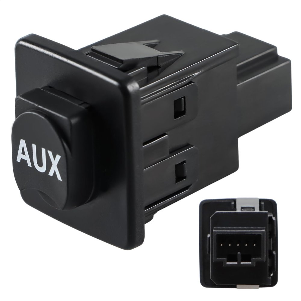 KPALAG Aux Port Auxiliary Input Jack Assembly, Audio Auxiliary Port Adapter Compatible with Honda Pilot 2009-2012 Accord EX EX-L 2009 2010 Accord LX 2011 Replace#: 39112-TA0-A01