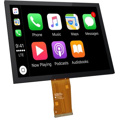 FancyTiger Replacement 8.4" Uconnect 4C UAQ LCD Monitor Touch-Screen, Radio Navigation New OEM Replace Fit for Dodge RAM Jeep Chrysler 2017-2021, 8.4 Uconnect Screen Replacement LA084X01(SL)(02)