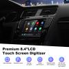 FancyTiger Replacement 8.4" Uconnect 4C UAQ LCD Monitor Touch-Screen, Radio Navigation New OEM Replace Fit for Dodge RAM Jeep Chrysler 2017-2021, 8.4 Uconnect Screen Replacement LA084X01(SL)(02) view 3