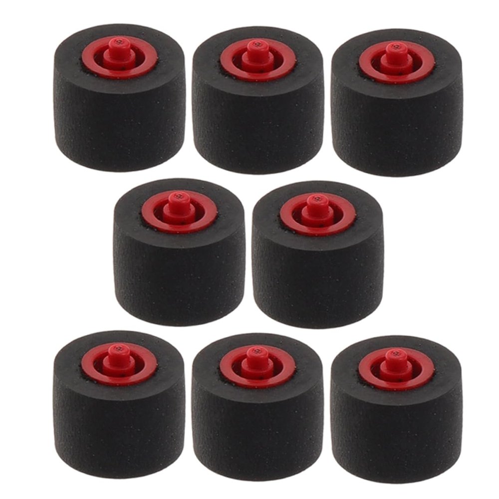 Cassette Pinch Roller 8pcs Plastic Rubber Repair Part for Player Radio