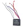 New Ceiling Fan Capacitor CBB61 4.5uf + 6uf + 5uf 5 Wire 250V &Ceiling Fan Pull Chain Switch 3 Speed 4 Wire, Light Switch for Fan and Light view 2