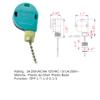 New Ceiling Fan Capacitor CBB61 4.5uf + 6uf + 5uf 5 Wire 250V &Ceiling Fan Pull Chain Switch 3 Speed 4 Wire, Light Switch for Fan and Light view 4
