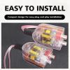 ijuicy 2 PCS RCA Converter Car Audio, Automobile Line Output Subwoofer, Speaker to RCA, High Low Level Converter view 4