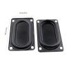 2Pcs Rubber Diaphragm 5090 with Mounting Holes Rectangular Bass Resonating Passive Radiator Vibrating Membrane view 3