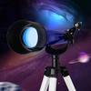 ZHANQUAND Telescopes for Adults,Astronomy Refractor Telescope for Kids and Beginners,Compact and Portable Travel Telescope,Adjustable Height Tripod,with 3 Eyepieces Good view 4