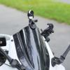 Motorcycle Windshield Mount Clip Clamp Bracket for Action Camera view 2