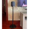 Speaker Stand Floor Compatible with Apple HomePod Generation 1 and 2 Speaker (OnlyStand) Aluminum Alloy, Matte Appearance, Hidden Power Cord, Easy Installation (Black Pair) view 2