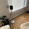 ZGOUO Floor Speaker Stand Compatible with Apple HomePod Generation 1 and 2 Speaker (OnlyStand) Aluminum Alloy, Matte Appearance, Hidden Power Cord, Easy Installation(Silvery Pair) view 4