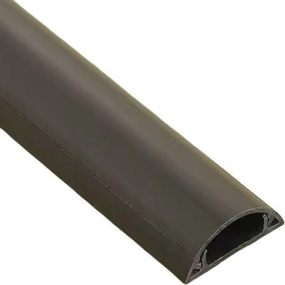 Cable Cover Decorative Cable Cover,Trunking,Floor Molding Solution,Electrical Trunking,Wall Cable Cover for TV Cables,Floor Cable Trunking,2 x 1 m Cable Trunking,Hide and Protect Cables-Gray||3#