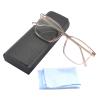ACMPOOFDD Blue Light Blocking Glasses For Woman/Men Computer/Gaming Glasses Bluelight Glasses Womens/Mens Blue Light Glasses (Light tea frame) view 1