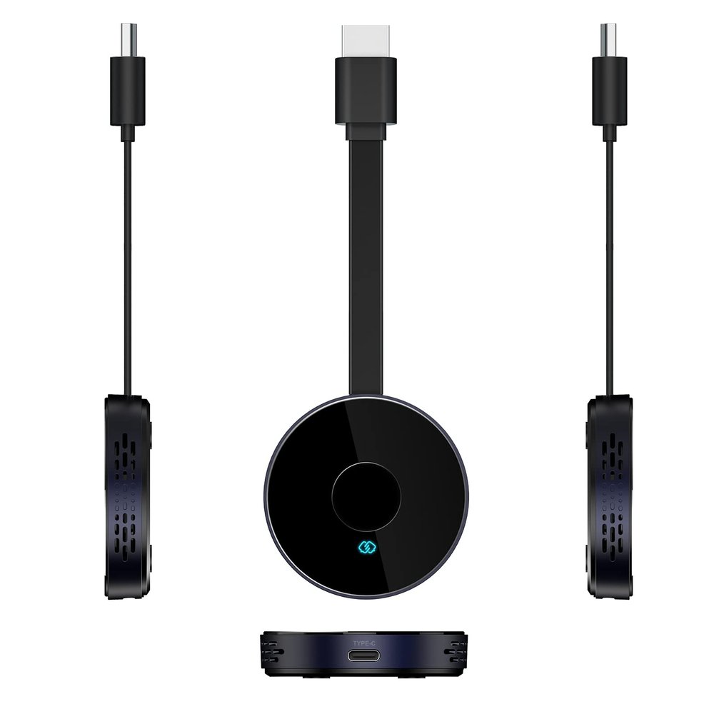 Last 9UNITS! Wireless hdmi Adapter/only TransmitterAlso can Projection Support RX with TX paired USE and Transmitter and Receiver 2.4G/5G WiFi Miracast Through Walls Video/Audio for PC to Monitor