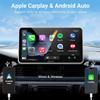 Carpuride Portable Wireless CarPlay Screen for Car- 7 Inch Car Play Screen Compatible with Android Auto and Apple CarPlay - Multimedia Player, Bluetooth, Navigation Screen for All Vehicles view 2