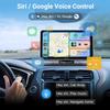 Carpuride Portable Wireless CarPlay Screen for Car- 7 Inch Car Play Screen Compatible with Android Auto and Apple CarPlay - Multimedia Player, Bluetooth, Navigation Screen for All Vehicles view 4
