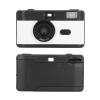 EBTOOLS Vintage Film Camera, 35MM Reusable Film Camera Built in Flash, Lightweight Retro Camera for All Analog Hobbyists (Black and White) view 1