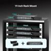 NICGIGA 24-Port Gigabit PoE Switch with 24 PoE+@300W, 2 Gigabit Uplink Ports, 1 SFP, Sturdy Metal for Desktop/Rack Mount, Plug and Play, Unmanaged Power Over Ethernet Switch view 4