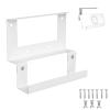 Starlink Gen 3 Router Mount with Power Supply Brackets Metal Wall Mount Kit for Starlink Standard V3 Router Wall Mounting Set for RVs,Boats,Home,Office White view 1