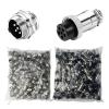 100Sets GX20 6 Pin Aviation Connector Panel Mount Circular Metal Adapter Male Female Plug Socket (6P) view 1