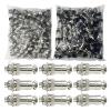 100Sets GX20 6 Pin Aviation Connector Panel Mount Circular Metal Adapter Male Female Plug Socket (6P) view 2