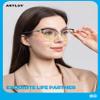 ANYLUV Blue Light Glasses for Women,Fashionable Cat Eye Design Glasses Silicone Nose Pad Lightweight Computer Screen Glasses view 2