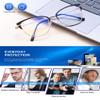 ANYLUV Blue Light Glasses for Women,Fashionable Cat Eye Design Glasses Silicone Nose Pad Lightweight Computer Screen Glasses view 4
