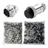 GX20, 10-Pin, Panel-Mount, Circular Connector, Male & Female, 100 Sets view 1