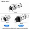 GX20, 10-Pin, Panel-Mount, Circular Connector, Male & Female, 100 Sets view 3