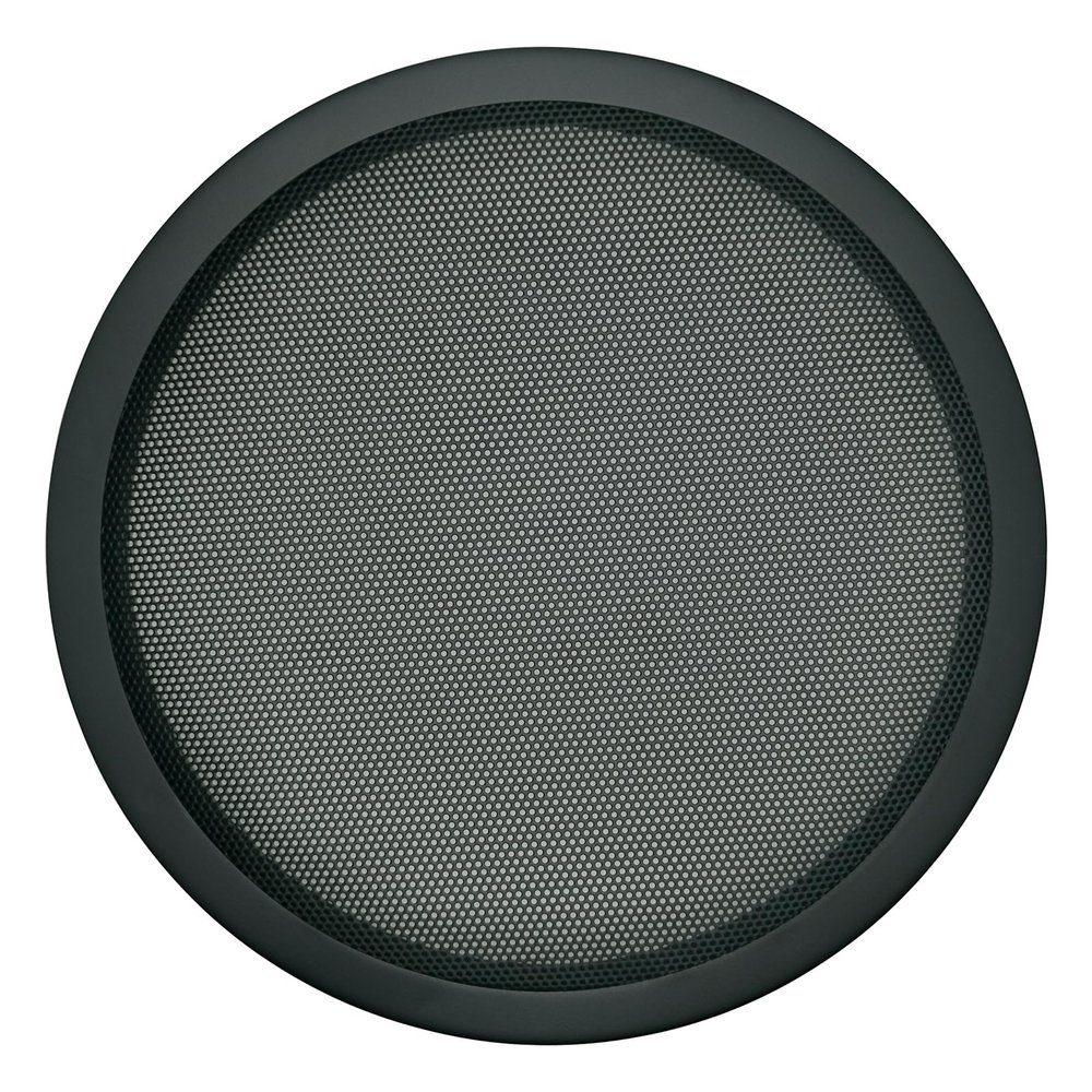 Fuhengli 10" Speaker Grill Covers, Car Speaker Subwoofer Guard Protector, Metal Frame with Metal Mesh, Black - 1Pc