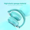 EAORUL Active Noise Cancelling Headphones, 100H Playtime Bluetooth Headphones Wireless Bluetooth with Mic, Over Ear Wireless Headset with Deep Bass,Fast Charging for Travel (Light Green) view 2