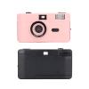 EBTOOLS Vintage Film Camera, 35MM Reusable Film Camera Built in Flash, Lightweight Retro Camera for All Analog Hobbyists (Roseate) view 1