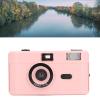 EBTOOLS Vintage Film Camera, 35MM Reusable Film Camera Built in Flash, Lightweight Retro Camera for All Analog Hobbyists (Roseate) view 4