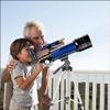DONGDAWAN Blue,400/70mm Astronomical Telescope Refractor Telescope with Adjustable Tripod & Smartphone Adapter, HD Portable Telescope for Kids Adults Beginners Double The Comfort view 4