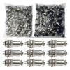 100Sets GX20 3 Pin Aviation Connector Panel Mount Circular Metal Adapter Male Female Plug Socket (3P) view 2