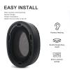 100abn Cooling Gel Ear Pads Replacement Ear Cushions Comfort Earmuffs Compatible with Sony WH-H900N (h.Ear on 2 Wireless) & MDR 100ABN (h.Ear on Wireless) Noise Canceling Over-Ear Headphones view 3