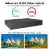 Tennoz 8 Channel 12MP PoE Network Video Recorder NVR, 8 Port H.265 NVR Support 12MP/6K/4K/8MP/5MP/3MP/1080P PoE Camera, Remote Access, Motion Alarm, 24/7 Recording, Smart Playback, No Hard Disk Drive view 3
